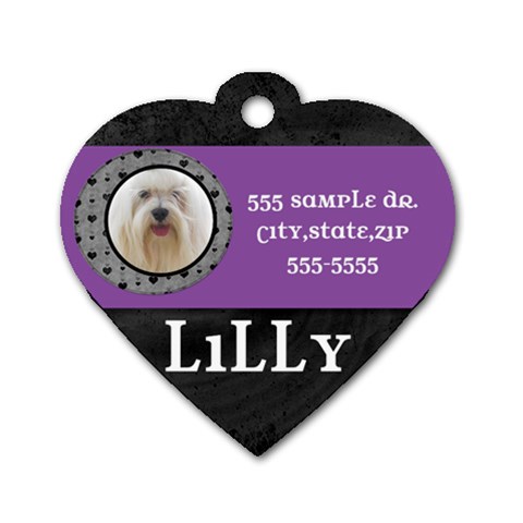 Dog Tag By Brooke Front