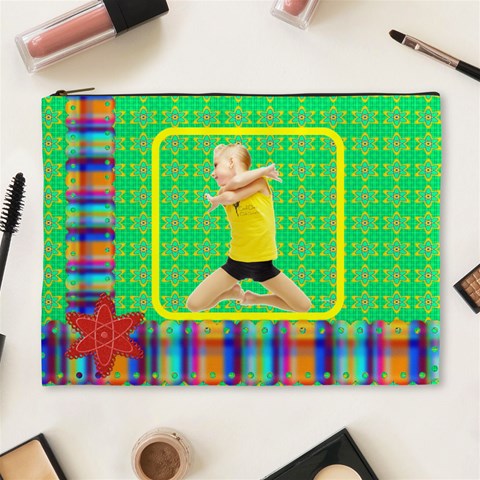 Cheery Cosmetic Bag Xl By Danielle Christiansen Front