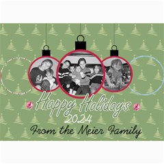 Ornament card - 5  x 7  Photo Cards