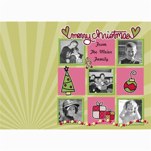 Mulit 7 x5  Photo Card - 1