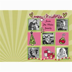 Mulit-photo Christmas Card - 5  x 7  Photo Cards