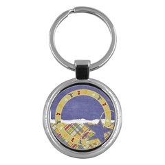 Cowboy-key chain - Key Chain (Round)