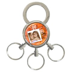 ornage theme - 3-Ring Key Chain