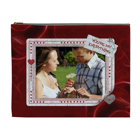 You re My Everything Xl Cosmetic Bag By Lil Front
