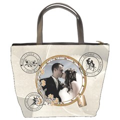 Love Story Bucket Bag By Lil Back