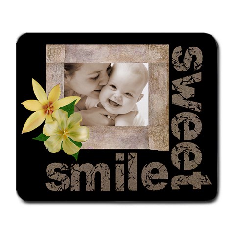 Sweet Smile Mousemat By Catvinnat Front