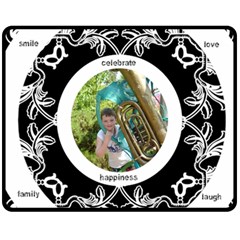 family words monochrome medium fleece - Fleece Blanket (Medium) family words monochrome medium fleece - Fleece Blanket (Medium)