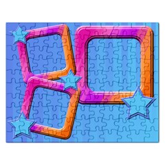 star puzzle - Jigsaw Puzzle (Rectangular)