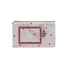 With love pink -small bag - Cosmetic Bag (Small) With love pink -small bag - Cosmetic Bag (Small)
