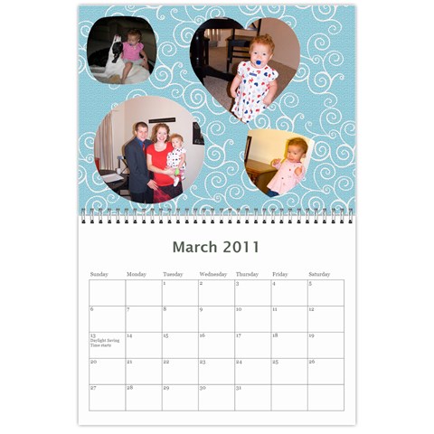 2011 Calendar By Dirk Moody Mar 2011
