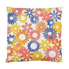 Bright Floral-pillow - Standard Cushion Case (Two Sides)