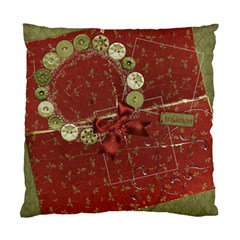 Holiday wreath-pillow - Standard Cushion Case (Two Sides)
