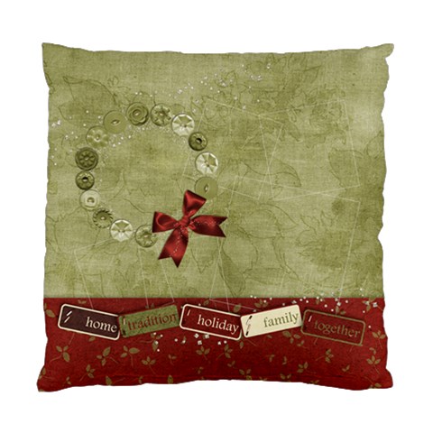 Holiday Wreath Back