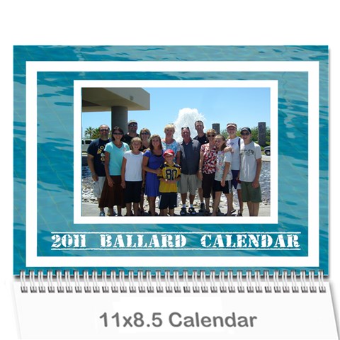 2011 Calendar By Shelley Peterson Cover