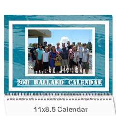 2011 Calendar - Wall Calendar 11  x 8.5  (12-Months)