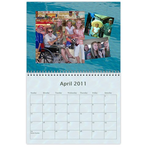 2011 Calendar By Shelley Peterson Apr 2011