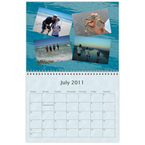 2011 Calendar By Shelley Peterson Jul 2011