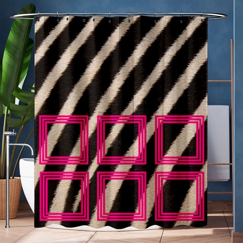 Zebra 60 x72  Curtain