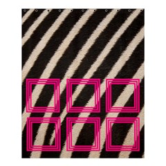 Zebra - Custom Shower Curtain 60  X 72  (medium) 