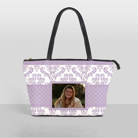Lavender Love Classic Shoulder Bag By Klh Front