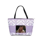 Lavender Love Classic Shoulder Bag - Classic Shoulder Handbag
