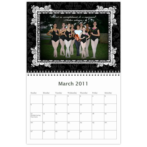 Pact Calendar By Tracy Gardner Mar 2011