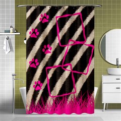 Zebra - Custom Shower Curtain 60  X 72  (medium) 