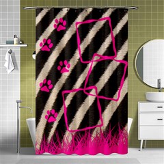 Zebra - Custom Shower Curtain 60  x 72  (Medium)  - Shower Curtain 48  x 72  (Small)