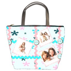 photo board bucket bag