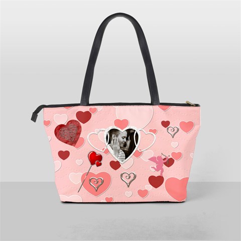 Cupid Hearts Shoulder Handbag By Lil Back