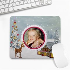 Here Comes Santa Mouse Pad1 - Collage Mousepad