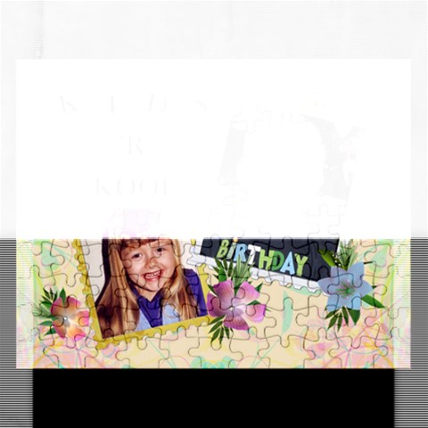 Kids  r Kool Puzzle By Lil Front