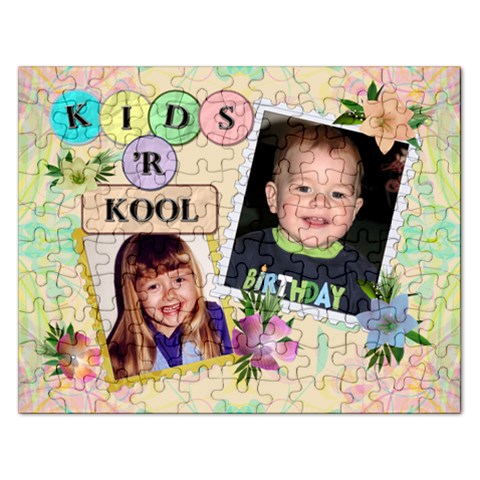 Kids  r Kool Puzzle By Lil Front
