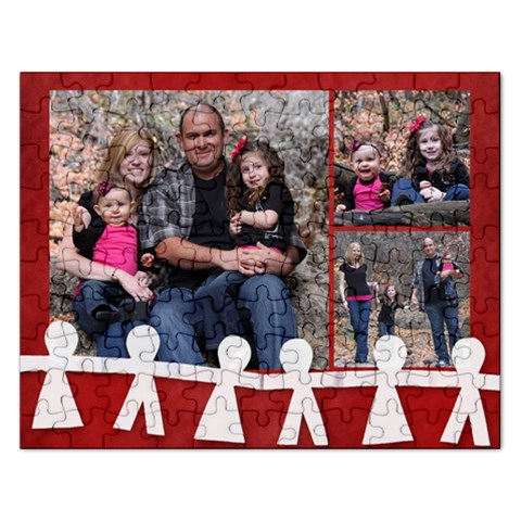 3 Photo Family Puzzle By Amanda Bunn Front