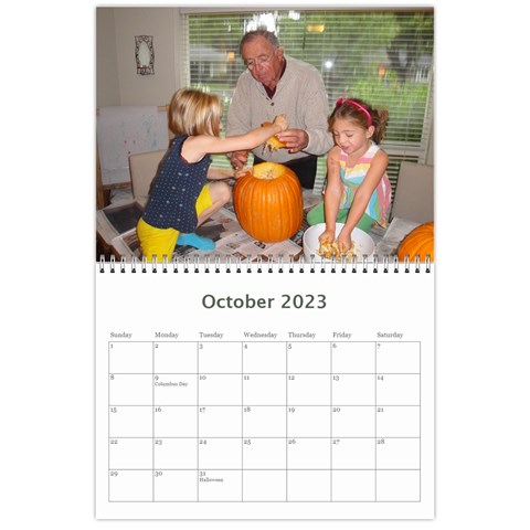 Calander 2023 By S Comiso Oct 2023