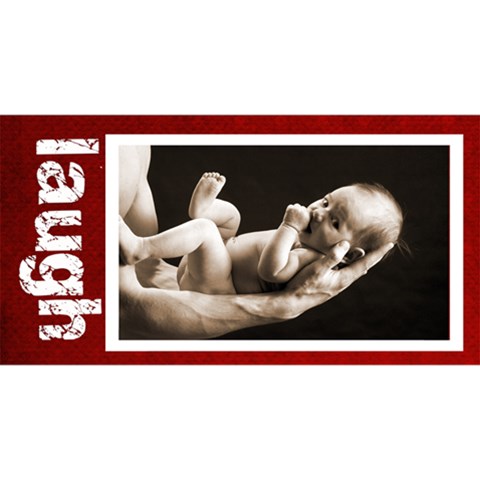 Live Laugh Love Christmas Red Photo Cube By Catvinnat Long Side 2