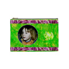 Floral Fun Medium Cosmetic Case - Cosmetic Bag (Medium)