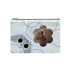 White Daisy Medium Cosmetic Case - Cosmetic Bag (Medium) White Daisy Medium Cosmetic Case - Cosmetic Bag (Medium)