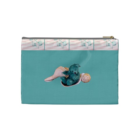 Teddy Time Medium Cosmetic Case By Joan T Back