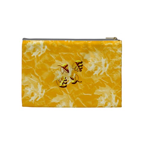 Autumn Song Medium Cosmetic Case By Joan T Back