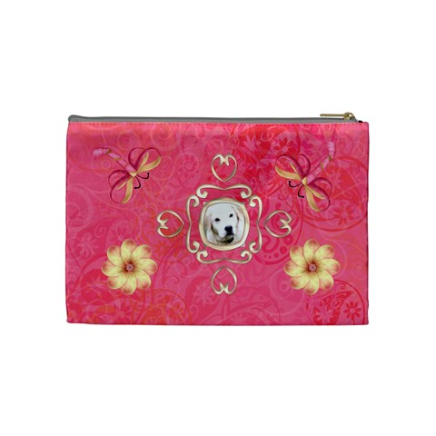 Melon Surprise Medium Cosmetic Case By Joan T Back