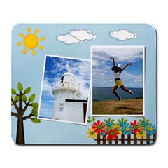 Mousepad- Summer Fun - Large Mousepad