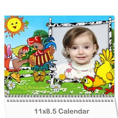 kalendar dari - Wall Calendar 11  x 8.5  (12-Months)