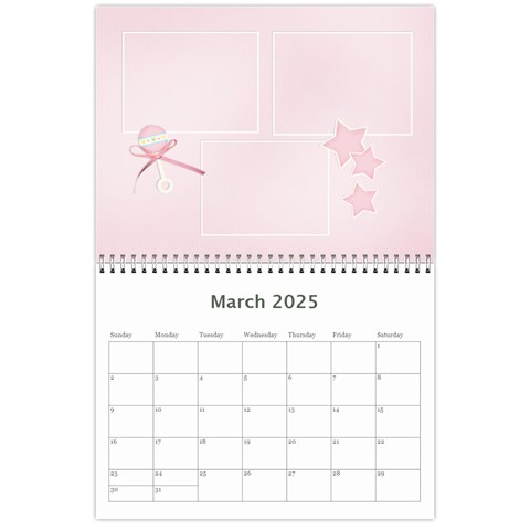 Calendar Mar 2025