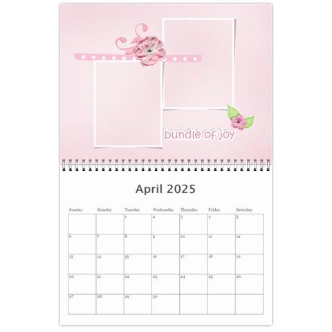 Calendar Apr 2025