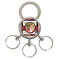 xmas - 3-Ring Key Chain