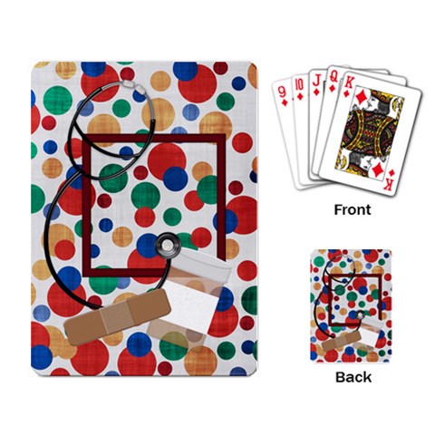 Playing Card All Better 1001 By Lisa Minor Back