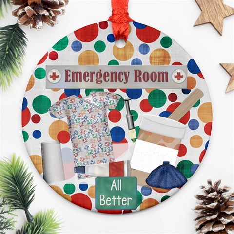 Ornament All Better By Lisa Minor Back