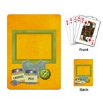 Playing Card Peas and Carrots - Playing Cards Single Design (Rectangle)