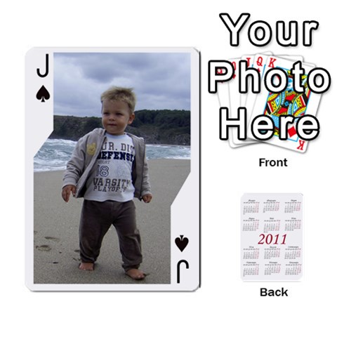 Jack Cards22 By Diana Front - SpadeJ